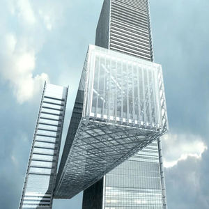 OEM Prix Raisonnable Revêtement en Verre Aluminium Diviseurs de Rideaux Extérieurs Prix Mural - Product Image 3