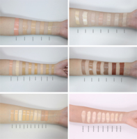 Logo personnalisé crème à couvrance complète correcteur crème solaire hydratante caractéristiques fond de teint liquide imperméable maquillage