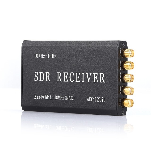 PACKBOX10kHz to 1GHz SDR Receiver Compatible With RSP1 HF AM FM SSB CW Aviation Band Receiver 0.5PPM AM FM SSB SSTV ISS + Metal