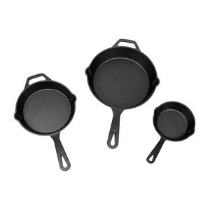 Sartén de hierro fundido presazonada de 6/8/10/12 pulgadas, <span class=keywords><strong>sartenes</strong></span> antiadherentes de hierro fundido con precio de fábrica - Product Image 5