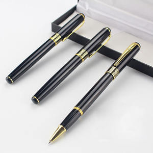 Stylo à encre gel métallique en gros avec logo personnalisé gravé et imprimé pour signature professionnelle et de bureau - Product Image 5