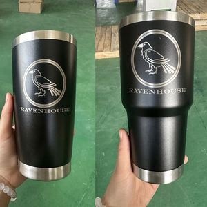แก้วกาแฟสแตนเลสเก็บความร้อน ขนาด 30 ออนซ์ ป้องกันการรั่วซึม เหมาะสำหรับเดินทาง ใช้ในรถยนต์และกิจกรรมกลางแจ้ง เป็นของขวัญรักษ์โลก - Product Image 4