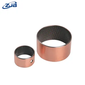 Bronze Rolling Bushing Bimetallic Solid Self Lubrication Bearing Fit For Machinery And Equipment