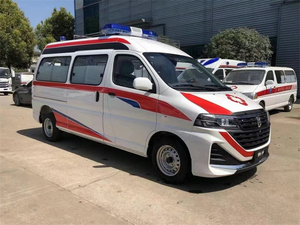 Nouvelle ambulance Jinbei économique à essence manuelle à toit surélevé pour le transport de patients, idéale pour les cliniques et les services médicaux communautaires - Product Image 3