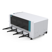 Machine de découpe laser CNC à fibre pour tôle métallique de haute précision à couverture intégrale LX3015MA Modèle 3015 3kw 1500w