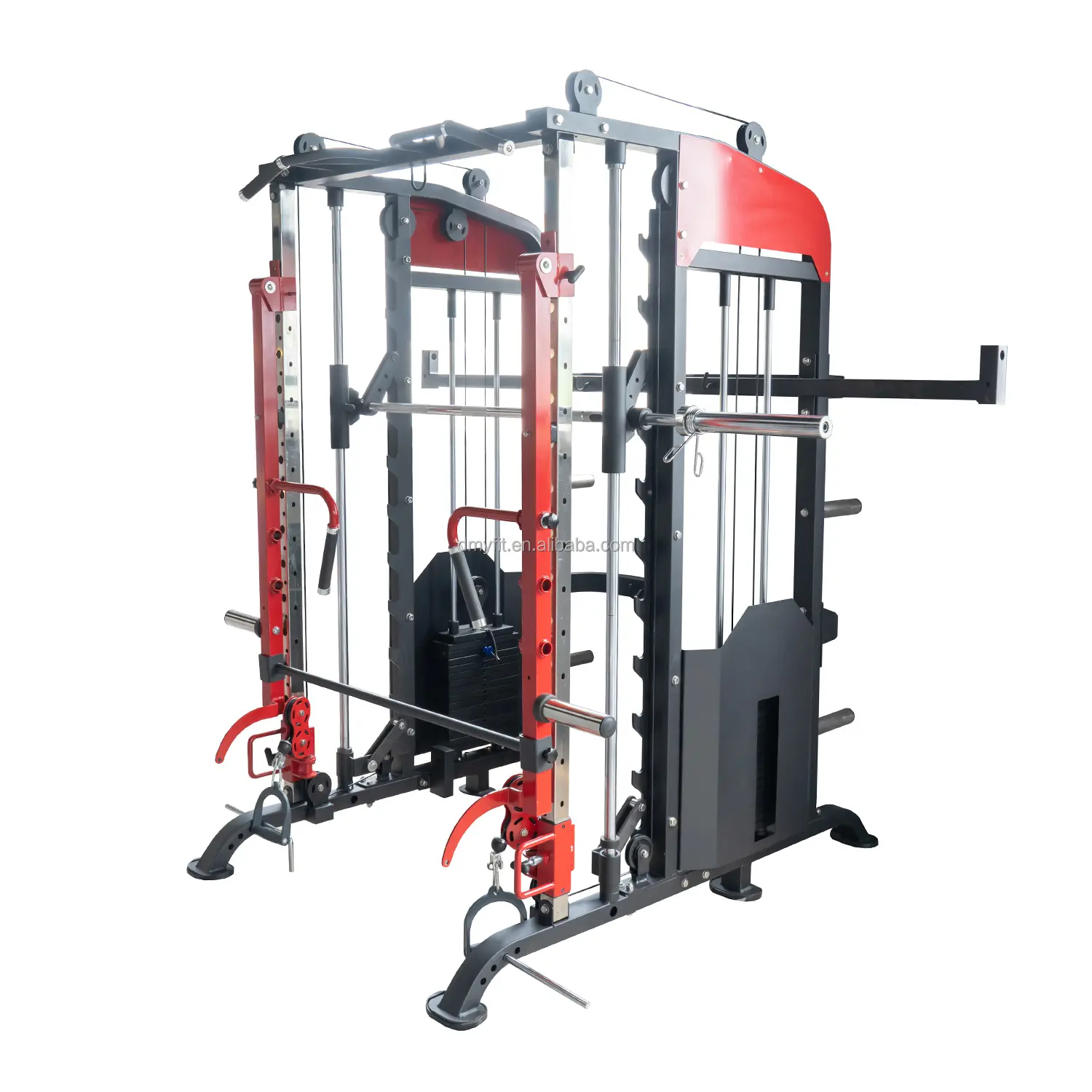 En İyi kalite ev spor Fitness ekipmanı Online satın çok fonksiyonlu eğitmen kuvvet Smith makinesi