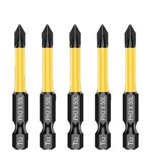 Guest Quality Phillips Screwdriver Bit 50mm PH2 S2 Steel Magnetic Industrial Grade Tool - Product Image 4