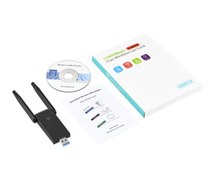 <span class=keywords><strong>USB</strong></span> 3,0 1300 Мбит/с двухдиапазонный Wi-Fi адаптер портативный беспроводной сетевой карты для ноутбука Wi-Fi маршрутизатор совместим с 5G <span class=keywords><strong>WiFi</strong></span> - Product Image 4