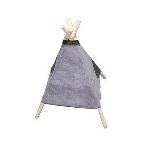 Compagnie <span class=keywords><strong>Tipi</strong></span> Chat Kitty Pieds En Bois D'<span class=keywords><strong>intérieur</strong></span> Portatif De Tente Pour Animaux De Compagnie Pour Petit Moyen <span class=keywords><strong>Grand</strong></span> Chat - Product Image 3