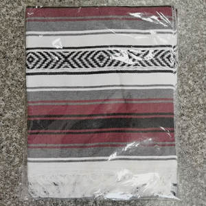 Mantas Mexicanas Tejidas Personalizadas al por Mayor, Mantas de Algodón para Picnic, Camping, Playa, Poncho, Toalla con Borlas - Product Image 6