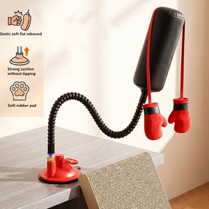 Juguete Interactivo de Boxeo para Gatos, Pelota de Ejercicio para Mascotas con Ventosa, Juguete de Rompecabezas para Jugar en Interiores - Product Image 2