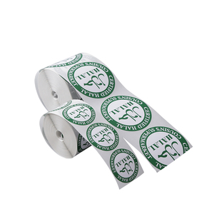 Tùy chỉnh vòng 2x2 nhiệt nhãn 50x50 mạnh mẽ dính mã vạch dán cho siêu thị và đóng gói nhiệt nhãn CuộN - Product Image 5