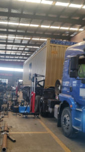 Гидравлические цилиндрические домкраты 0-40 т для 20gp 40hq, грузовые контейнеры серии, гидравлическая контейнерная подъемная система - Product Image 5