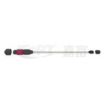 Câble de brassage fibre optique pré-terminé JFOPT MTP OM4 12F mâle-mâle, Plug & Play, faible perte d'insertion, certifié CE, garantie 1 an