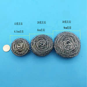 Bolas de Limpieza de Acero Inoxidable Chuweijie, 13g 20g 30g, Duraderas, para Lavar Platos, Herramienta de Limpieza Doméstica - Product Image 2