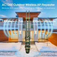 Nouvelle tendance WAVLINK WN570HA2, routeur WiFi extérieur étanche IP67, double bande AC1200