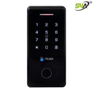 Serrure d'accès par empreinte digitale TTlock, déverrouillage par empreinte digitale et <span class=keywords><strong>code</strong></span> WeChat, gestion à distance intelligente - Product Image 4