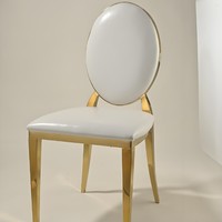 Chaise de salle à manger commerciale empilable moderne en métal de haute qualité, idéale pour les événements extérieurs, mariages et restaurants – Meilleures ventes à prix abordable