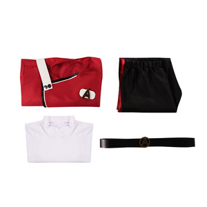 Disfraz de Cosplay del Uniforme Rojo de la Tercera Temporada de Star Trek, Traje de Tripulación para Halloween - Product Image 3