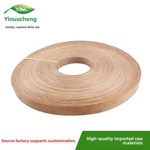 Strisce per bordi <span class=keywords><strong>in</strong></span> legno lavate <span class=keywords><strong>in</strong></span> <span class=keywords><strong>rovere</strong></span> bianco per tavoli armadi-BX-1 personalizzabili di larghezza di spessore - Product Image 4