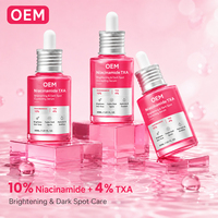 Sérum Visage Coréen OEM ODM à la Niacinamide et à l'Acide Tranexamique pour Corriger le Teint, Éclaircir la Peau et Redonner l'Éclat