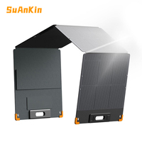 Kit Solar Modular de 100W 200W 300W, Paneles Plegables Interconectables, Cargador para Ampliar la Capacidad de la Estación de Energía