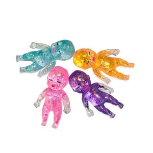 Poupées scintillantes Natasha, colorées, transparentes, en maltose, écologiques, jouets sensoriels en TPR unisexe, en silicone, pour enfants et adultes, anti-stress - Product Image 6
