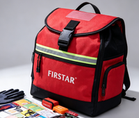 Sac à dos de survie portable, 58 pièces d'équipement de survie et de premiers secours pour les situations d'urgence en milieu sauvage