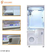 Machine à griffes commerciale économique pour attraper petites poupées, avec force de griffes réglable, jeu à monnayeur, acceptant plusieurs modes de paiement, pour jouets et peluches