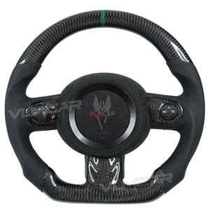 <span class=keywords><strong>Volant</strong></span> directionnel en fibre de carbone brillant, personnalisé et privé, pour bmw <span class=keywords><strong>MINI</strong></span> cooper R56, disponible pour tous les modèles de voitures - Product Image 1