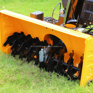 Bon prix nettoyage de la route chasse-neige à roues petit multifonctionnel marche derrière la balayeuse à neige - Product Image 4