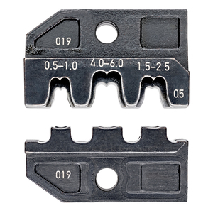 Matrice de sertissage pour connecteurs coaxiaux de téléphone de voiture, taille 0,5-6,0 mm, 019 05 - Product Image 1
