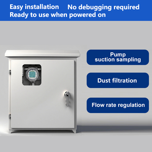 Vastgesteld 4-in-1 gasdetector online monitoringsysteem PID VOC pompzuiging CO2-analysator voor He HCL CH4 LEL - Product Image 5