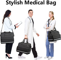 Sacs médicaux imperméables personnalisés de grande taille, sac de médecin, trousse de premiers soins, sac d'urgence portable pour traumatismes, pour voiture, maison, voyage