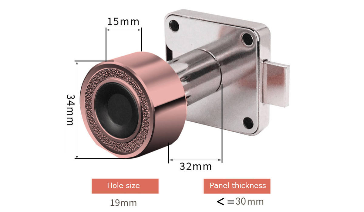 Serratura Intelligente For Porta Con Impronta Digitale, Ingresso - Foto 11