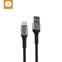 Câble de charge rapide en Nylon tressé 3.0 USB vers Type C 3A pour chargeur de téléphone Android