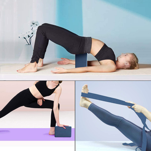 Trung Quốc Mật Độ Cao 9X6 X4 Colour Bạc Hà Màu Xanh Lá Cây Màu Đen EVA Bọt Yoga Khối Gạch Thiết Lập Khối Với Logo Cho Pilates Và Yoga Tập Thể Dục - Product Image 5
