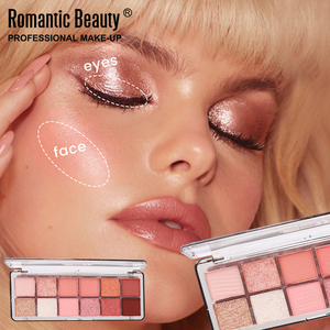 12-color Matte Pigment <strong>Eyeshadow</strong> <strong>Palette</strong> Affordable Multichrome Eye Shadow Natural Glitter <strong>Eyeshadow</strong> Palet Dry Eye Shadow Makeup - Product Image 3