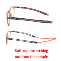 Lunettes de lecture magnétiques de haute qualité accrocher des lunettes de temples réglables de cou pour les hommes âgés femmes