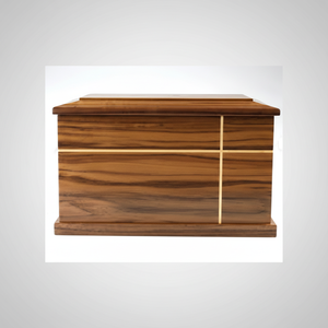 โกศไม้สไตล์อเมริกันสมัยใหม่คุณภาพเยี่ยม ทำด้วยมือ สำหรับใส่เถ้ากระดูกผู้ใหญ่ ใช้ตกแต่งได้ทั้งชายและหญิง - Product Image 1