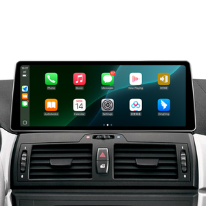 Système d'exploitation Linux, écran tactile <span class=keywords><strong>12</strong></span>,8 pouces, résolution 2400*900, lecteur multimédia pour BMW <span class=keywords><strong>X3</strong></span> E83 2004-2009, CarPlay sans fil, GPS, amplificateur, RGB, OBD2, TPMS - Product Image 1