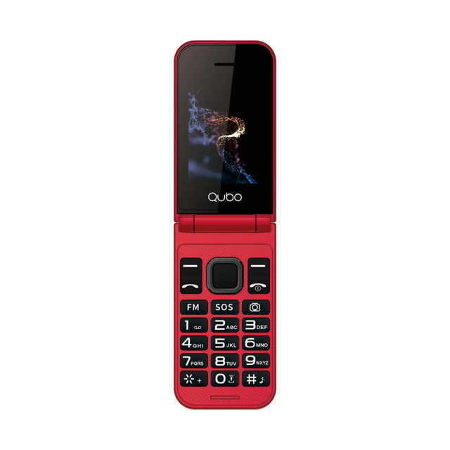 2.4'' Seniors Linux Dual SIM Fold Flip Mobile Phone with SOS Function and 0.3MP Camera-Low Price China
