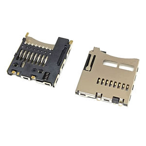 स्लॉट रीडर माइक्रो एसडी मेमोरी कार्ड धक्का श्रीमती सिम कार्ड सॉकेट कनेक्टर एसडी पुश कार्ड सॉकेट - Product Image 4