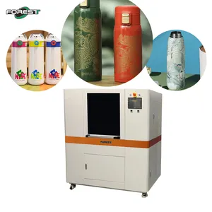 Digital rotary uv printer for Wine Bottle Plastic Cup Cosmetic Bottle uv tumbler printer