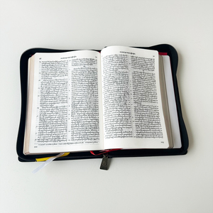 <span class=keywords><strong>Bible</strong></span> du <span class=keywords><strong>Nouveau</strong></span> <span class=keywords><strong>Testament</strong></span> personnalisable avec couverture en cuir souple, livre relié avec papier d'art <span class=keywords><strong>et</strong></span> impression offset - Product Image 2