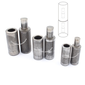 Charnières de soudage de porte, charnière ronde soudée <span class=keywords><strong>pour</strong></span> porte métallique, charnière de baril soudable - Product Image 4