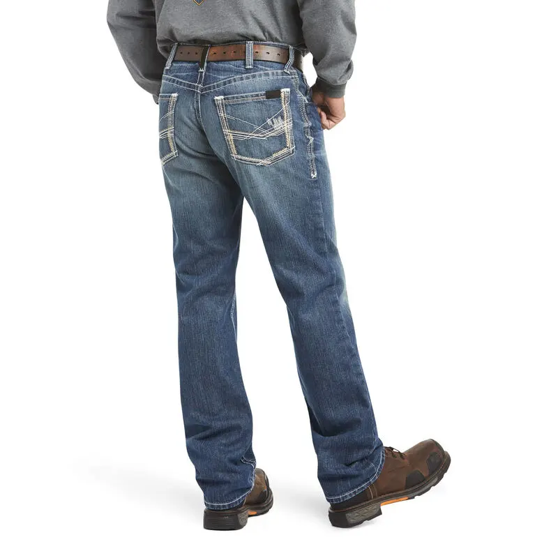 Wholesale Plus Size Fashion Vintage Jeans Boot Cut Relaxed Ridgeline Washed Denim Jeans Men For Male