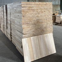 High Quality Unfinished Paulownia Wood Strips Planks Kiln Dried Custom Dimension for Ski Core Woodworking Project