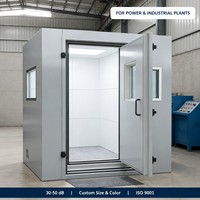Enceinte acoustique industrielle personnalisée OEM ODM, couvercle d'isolation phonique pour la réduction du bruit de divers équipements