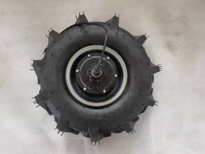 18 Inch Single Shaft Agricultural Vehicle <strong>Motor</strong> High Torque 200N.m IP67 1000w 1500w Geared High Load Hub <strong>Motor</strong> with Tractor Tire - Product Image 5